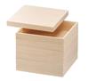 Recreation Bento Box Made In Japan 3 Tiers Wooden Dimensions Fukiho Plain Wood X X J-kitchens (Lunch Box) 6.5 20.1cm 20.1cm 19.0cm