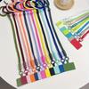 Adjustable Phone Lanyard Anti-lost Lanyard Strap Universal Detachable Colorful Neck Cord Phone Safety Tether Keychain Chain Rope