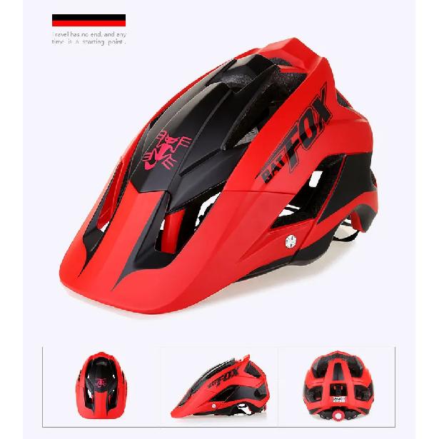 HOT overall molding BATFOX bike helmet ultra-light capacete ciclismo high quality MTB bike helmet casco ciclismo 7 colour DH AM