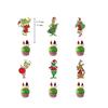 Christmas Garland Arch Kit Red Green Banners Cake Topper For Xmas Birthday Party Decorations
