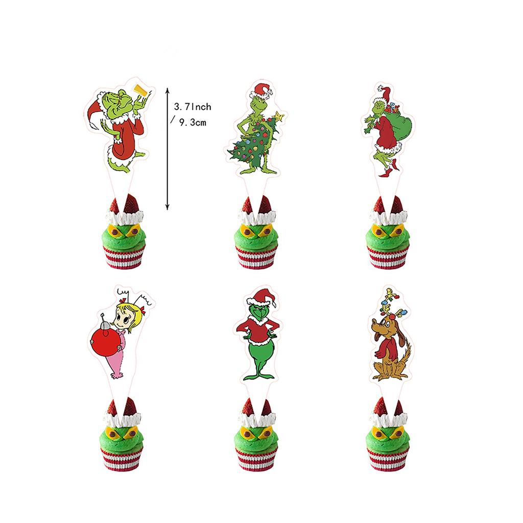 Christmas Garland Arch Kit Red Green Banners Cake Topper For Xmas Birthday Party Decorations
