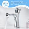 6Pcs Sink Water Faucet Filter Universal Home Kitchen Bathroom Tap Filter Filtration Device Sink Faucet Replacement Parts Accessories