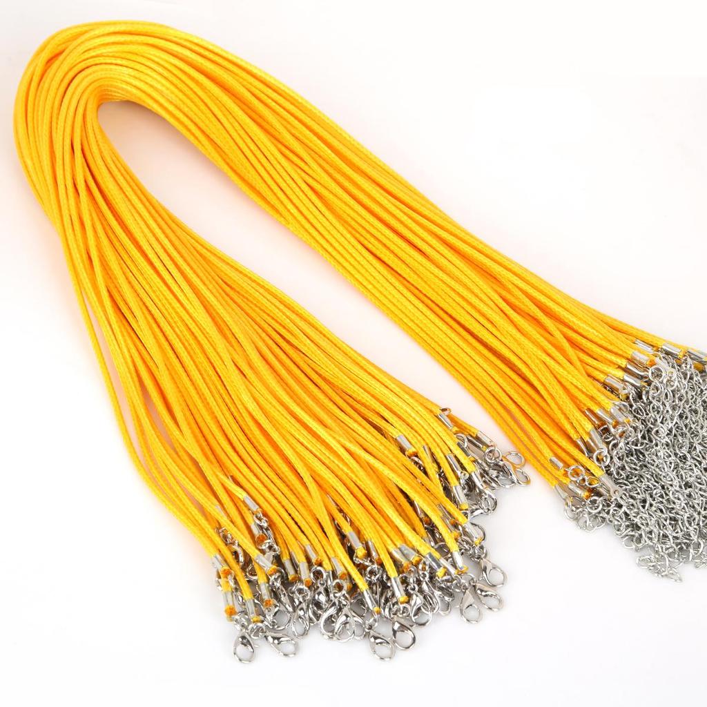 Кожаный шнур из искусственной кожи, веревка-омар для ожерелья и подвески «сделай сам», подвески ручной работы, фурнитура