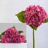 1 шт. Real Touch высококачественные увлажняющие искусственные цветы шелковые гортензии букет искусственные цветы большая гортензия
