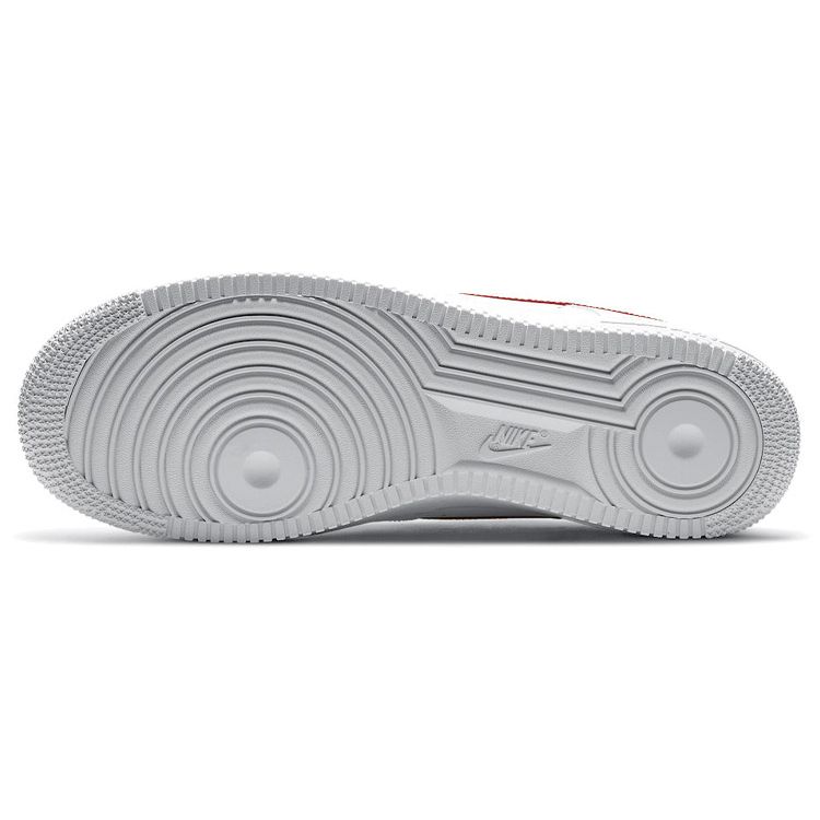 Nike Air Force 1 Low White Team Красные мужские кроссовки CZ0326-100