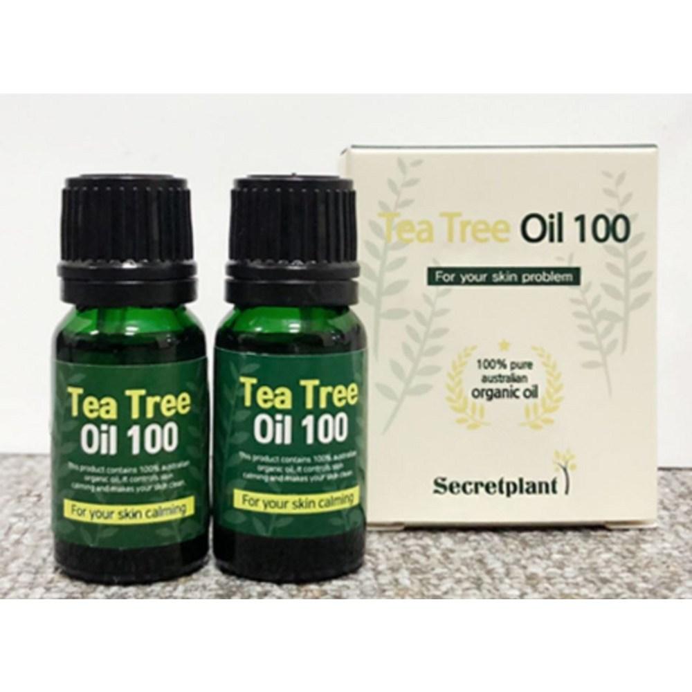 Масло чайного дерева Secret Plant 100, 10 мл, 2 шт.