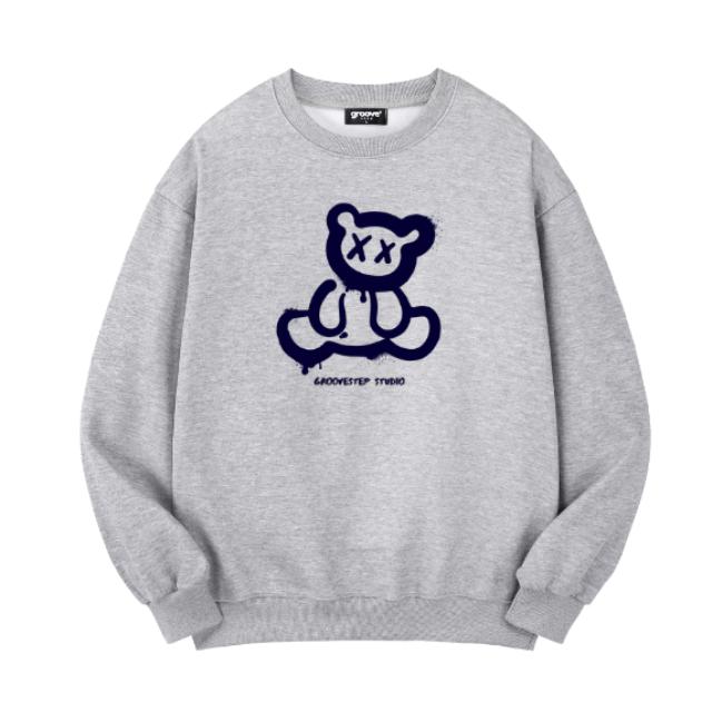 Свитшот оверсайз GROOVESTEP Bearx M0195 (Тип А)