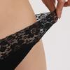 Cotton Lace Thongs for Women Sexy Seamless Low Waist Panties Ladies Breathable No Show Stretch Underwear