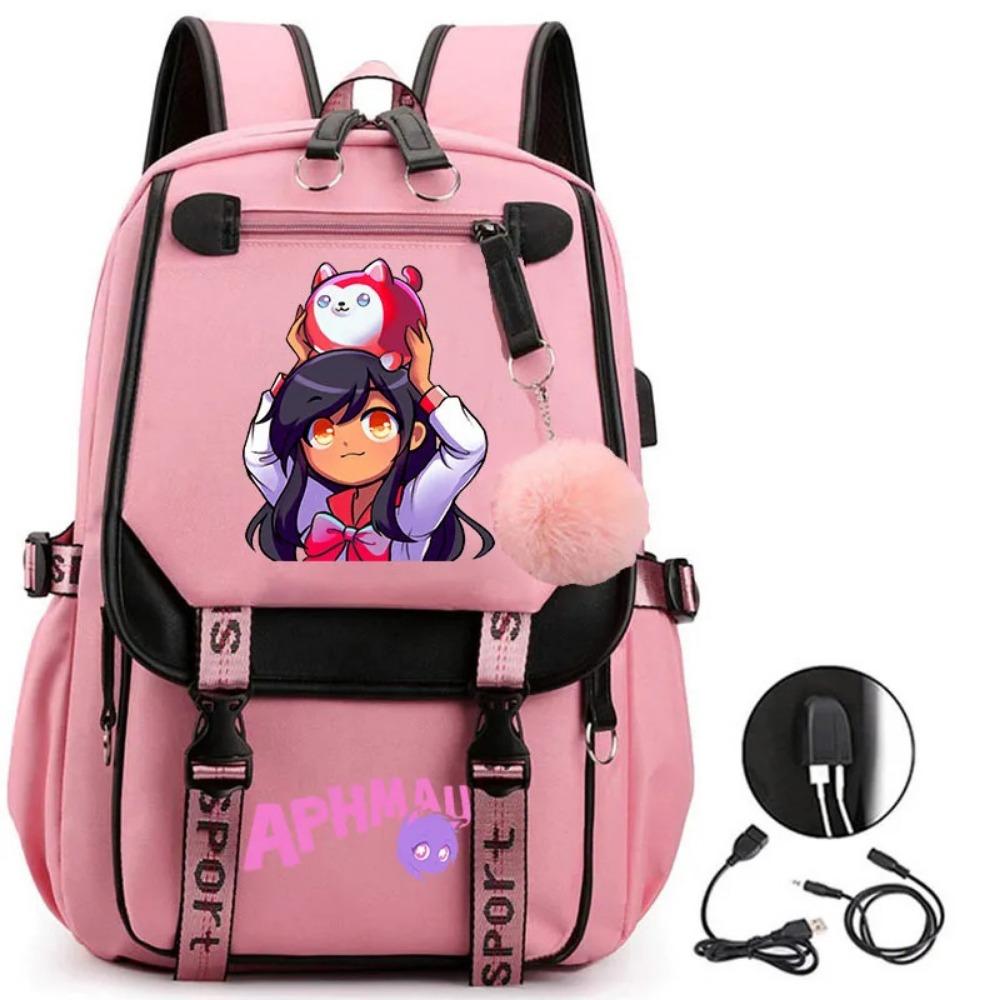 Harajuku Simple and Versatile Junior High School Student Schoolbag Female Lightweight Large-capacity Junior High School Student Backpack