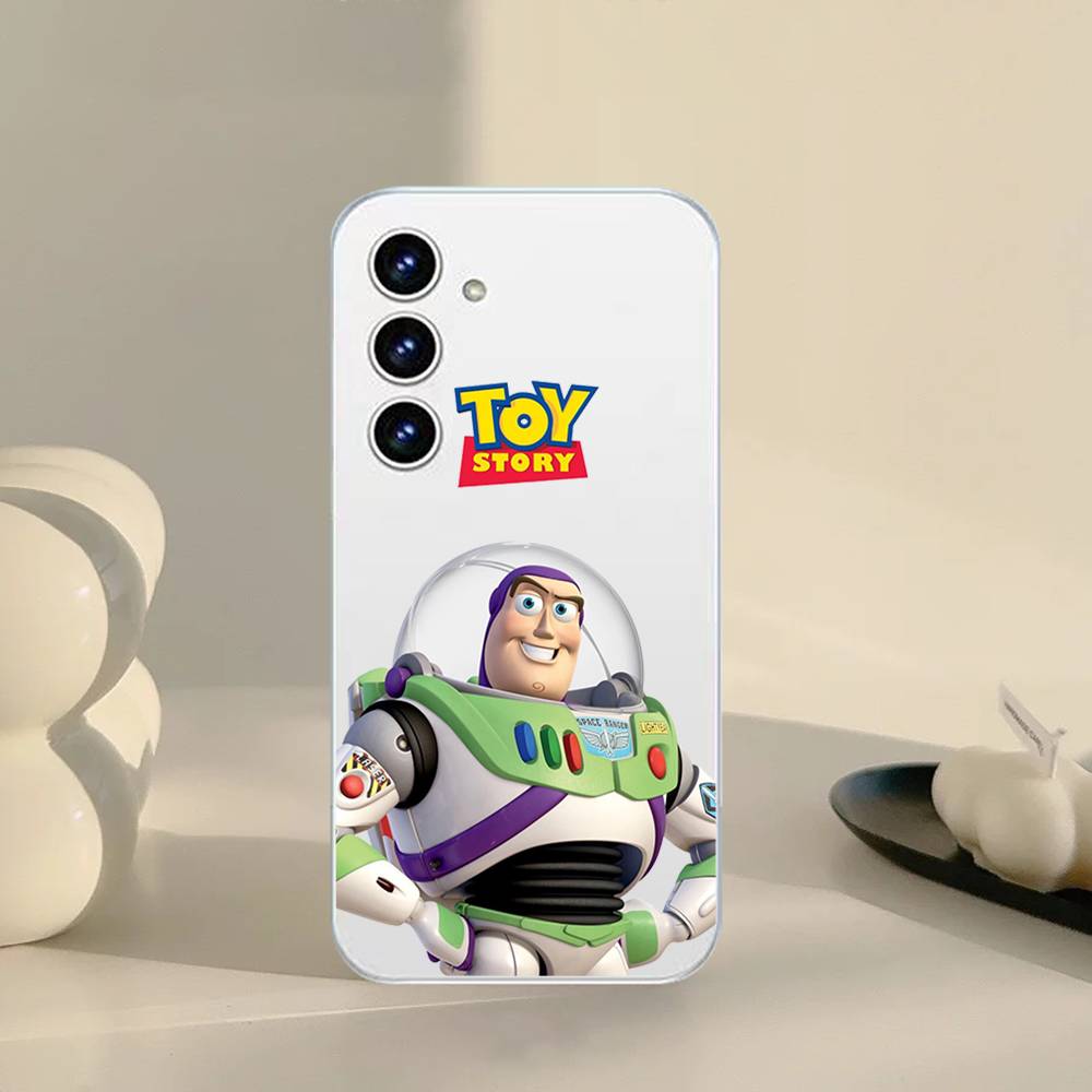 Чехол для телефона B-Buzz Lightyear для Samsung Galaxy S21 S22 S23 S24 S25ULTRA FE Ultra Plus5G A52S Прозрачный чехол