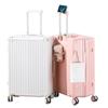 Чемодан Li Shen 26 дюймов, жесткий, на 4 колесах, с USB и подстаканником