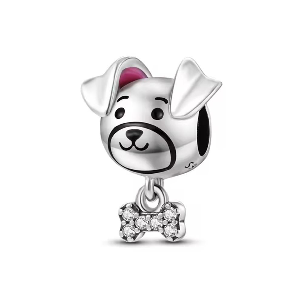 New Copper Scorpion Panda Elephant Monkey Dog Charm Bead Fit For Original Bracelet Necklace Diy Women'S Boutique Jewelry