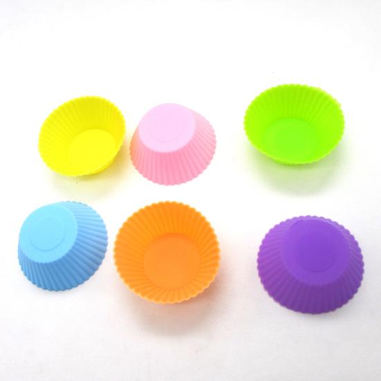 Puntos многоразовые силиконовые 12 шт. формочки для торта, кексов, шоколада, кексов, посуда для выпечки