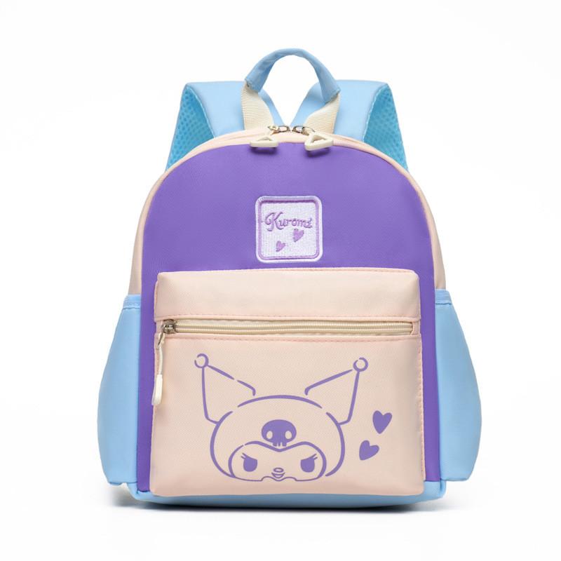 Charming Girls Back Pack Featuring Colorful Cartoon Patterns And Soft Breathable Fabric For Everyday Use
