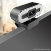 4K USB Plug and Play Webcam with Built-in Microphone Lighting for Live Stream Video Call Video