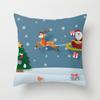 Cartoon Christmas Throw Pillow Set Santa Claus Sofa Gift Home Decor Pillowcase Christmas Gift Pillowcase