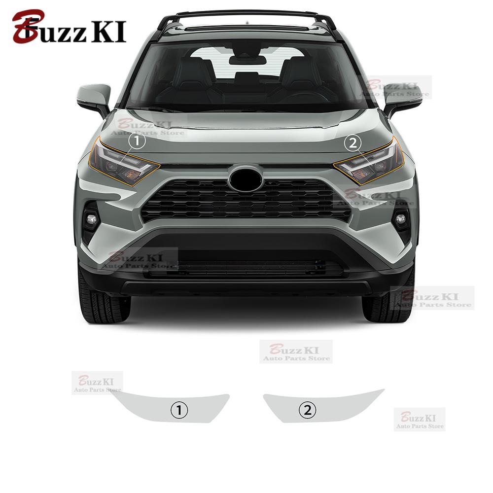 For Toyota RAV4 Hybrid XA50 -2024 Protection Clear Car Anti-scratch Film Front Headlight Rearview TPU Transparent Sticker