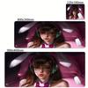 PC Gamer Overwatch Cabinet Large Mouse Pad Cute Pink Keyboard Expansion pad Laptop Gaming Accessories Desk Mat Kawaii HD Carpet