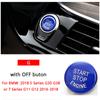 Для BMW E90 E60 E70 E71 E81 E92 E93 F10 F15 F25 F30 F34 F48 G30 EFG шасси автомобильный двигатель кнопка включения и остановки двигателя замена