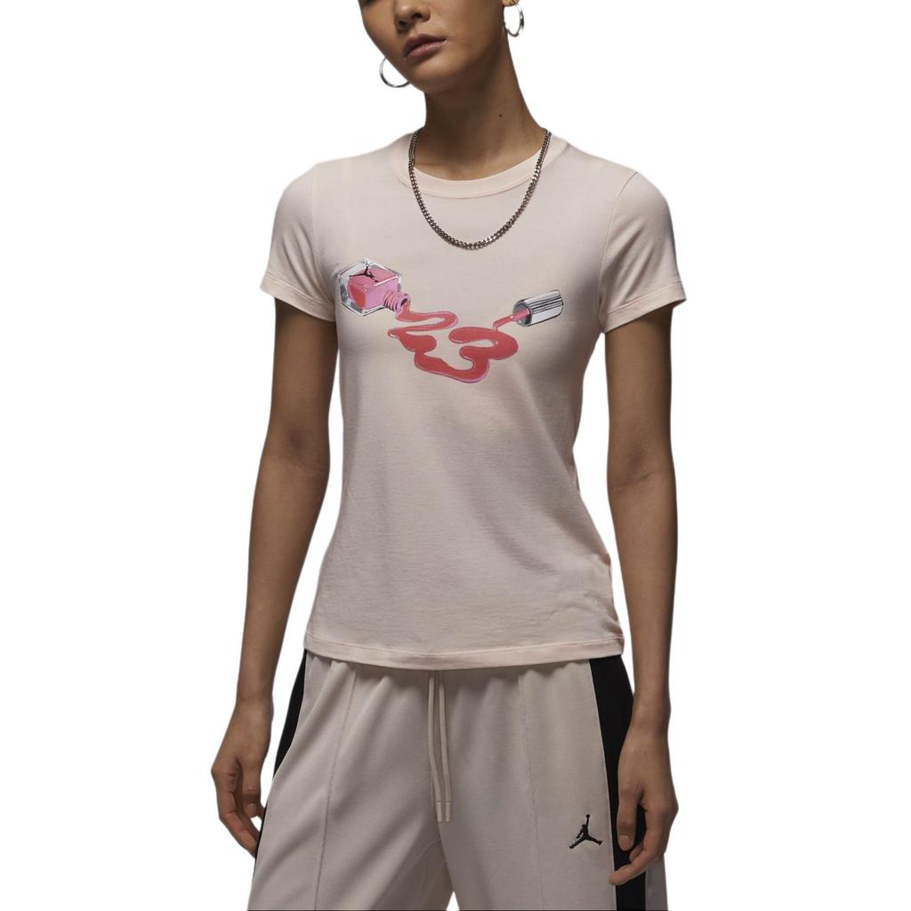 Jordan T Shirt Women's Ice Guava HJ0143-838