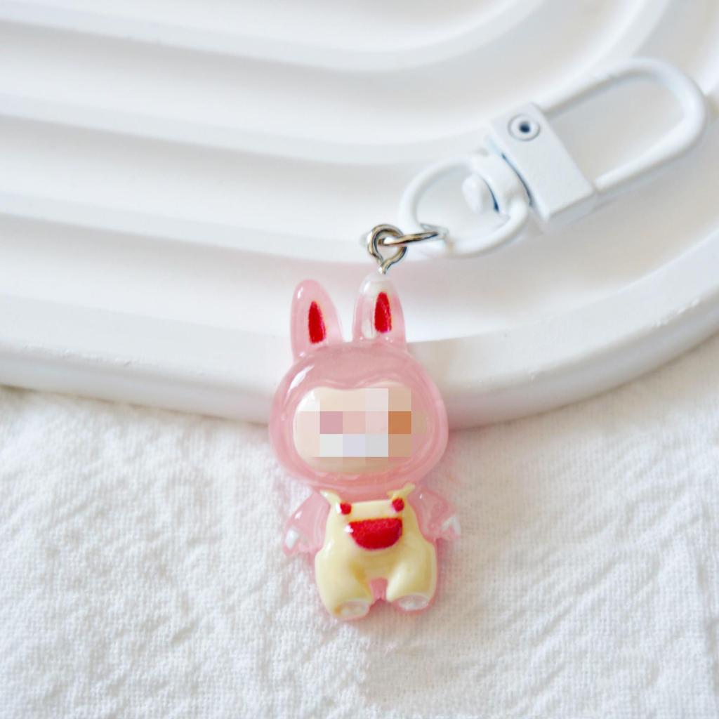 Оригинальный брелок-подвеска в виде куклы-эльфа из мультфильма Лабубу - милый подарочный брелок-подвеска