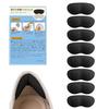 Prevents Blisters, Adjustable Heel Pads, Cushioned Shoe Size: Prevents Slipping and Slipping Off of Pumps, Leather Shoes, and Loafers. Holds 4 Pairs F