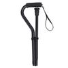 Folding Cane Aluminum Alloy 2 Section Adjustable Ergonomic Handle Anti Slip Foldable Walking Cane