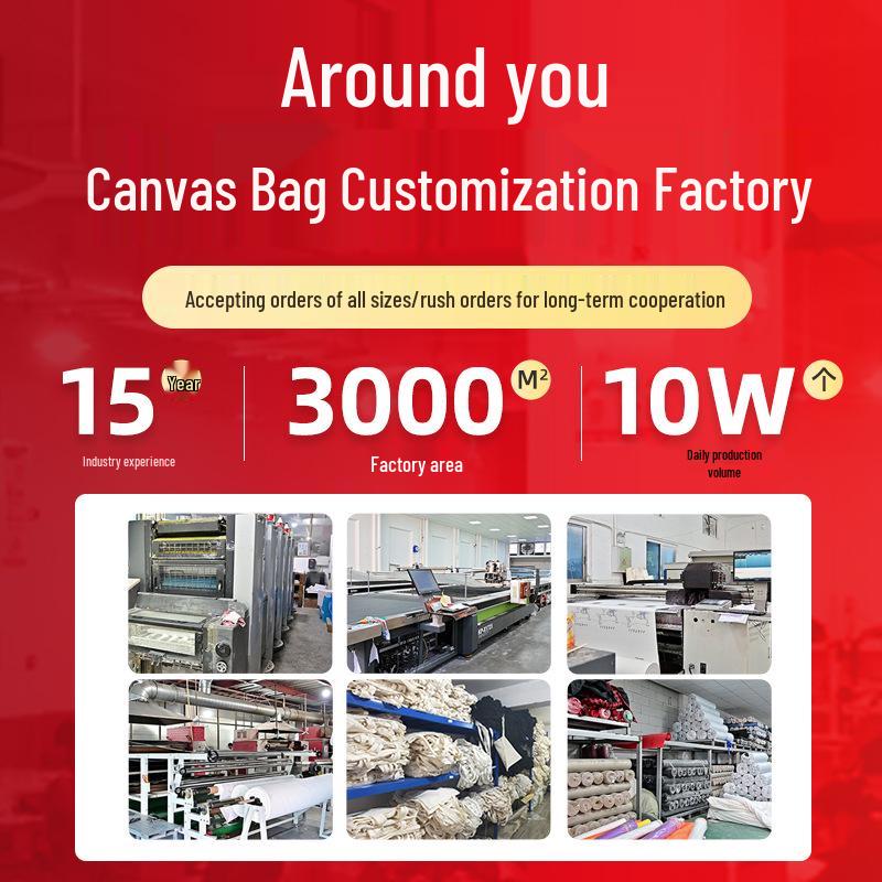 Индивидуальная Экологичная Хлопковая Холщовая Сумка через Плечо с Логотипом – Пустая Сумка для DIY