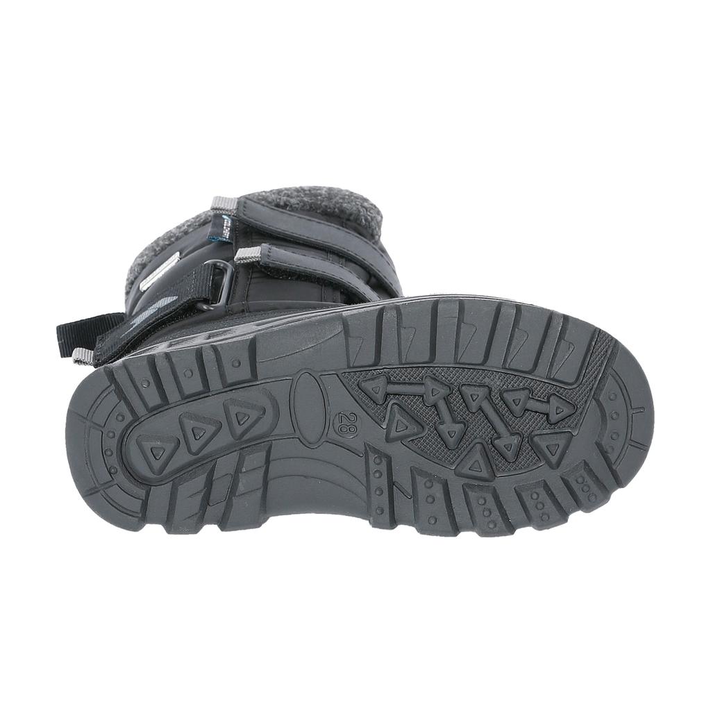TRESPASS Childrens Boys Strachan II Waterproof Touch Fastening Snow Boots