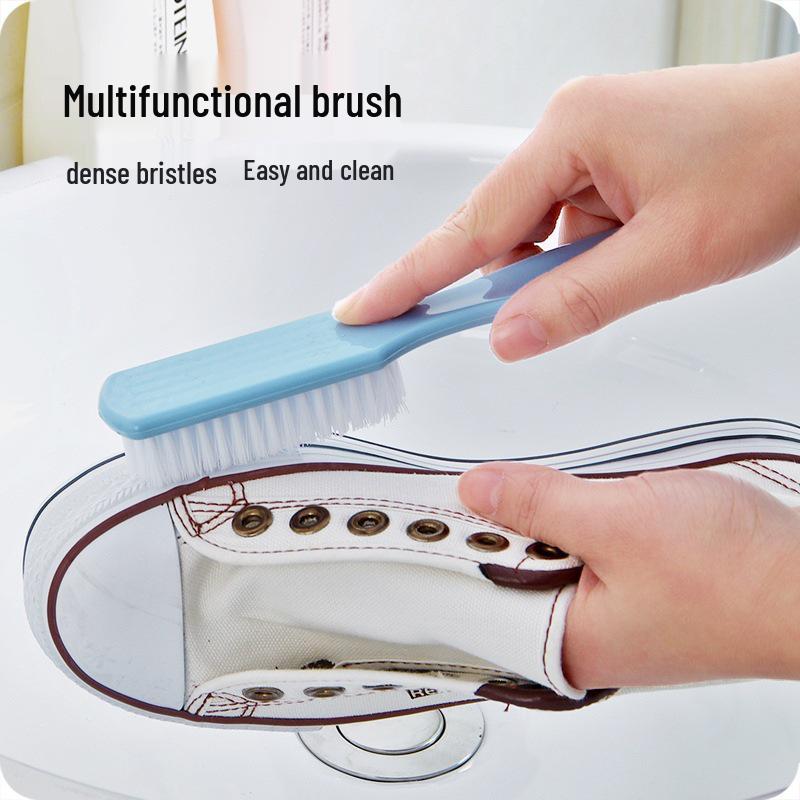 Multifunctional Soft Bristle Brush for Shoes, Floors, and Clothes