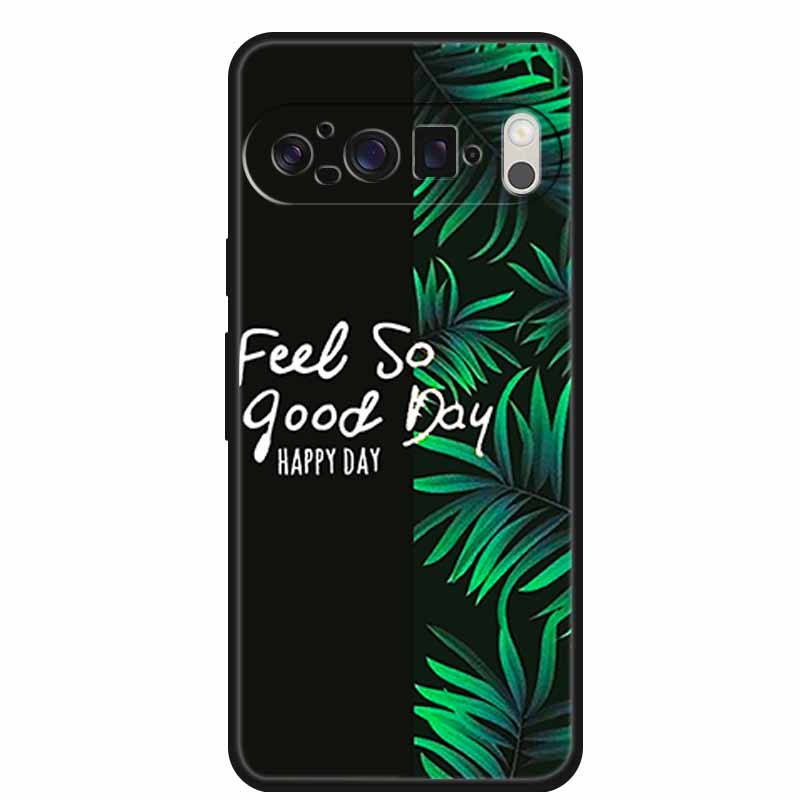 3D Тисненая Крышка Для Google Pixel 9 Pro XL / Pixel 9 Pro / Чехол Pixel 9 Цветочный Рельеф Мягкий Силиконовый Чехол Для Google Pixel 9