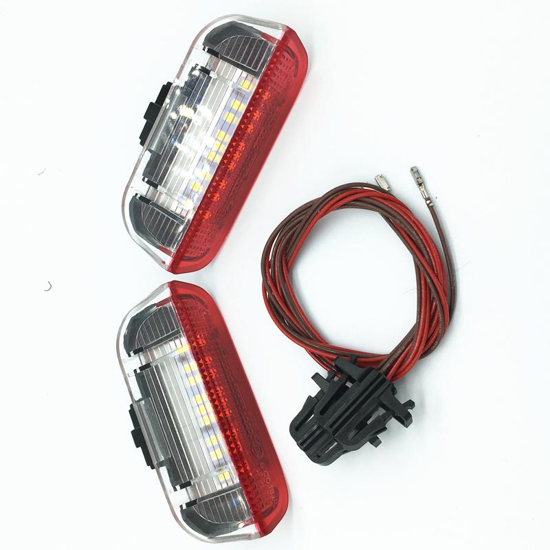 Автомобильный светодиодный сигнальный светильник на дверь, приветственный кабель, жгут проводов для VW PASSAT B6 B7 B8 CC Jetta Golf 5 6 MK6 7 MK7 EOS Tiguan