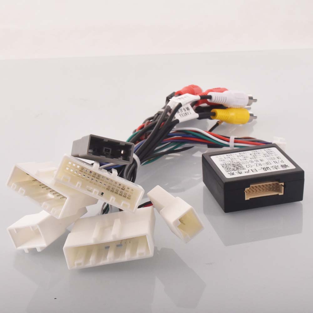 Автомагнитола Стерео Жгут Проводов Кабель Адаптер Android 16pin Для Nissan Murano Qashqai j10 j11 X trail Tiida