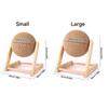 Cat Scratching Ball Toy Kitten Climbing Wood Stand Indoor Grinding Paws Toys Sisal Rope Scratcher Wear-resistant Pet Furniture