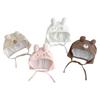 Baby Hat Fashionable Toddlers Fetal Caps Soft & Breathable Infants Bonnet with Chin Strap Windproof for Spring Fall