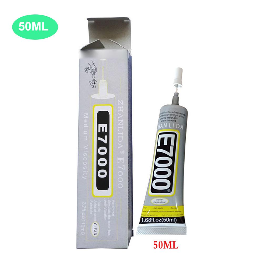 50ml/110ml Multipurpose D IY Glue E7000 Adhesive Repair Frame Display Mobile Phone Screen Electronic Component For Jewelry Toys