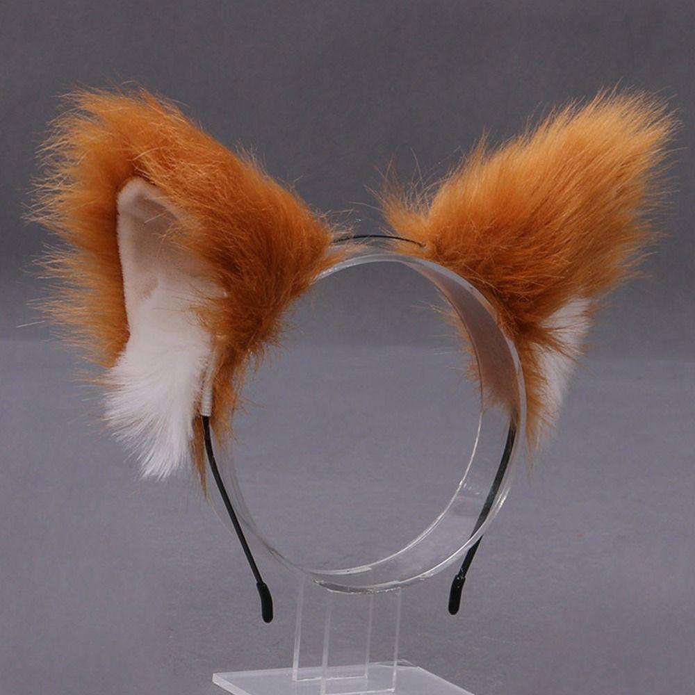 Cat Ear Ear Hair Bands Furry Animal Headwear Fashion Hair Accessories Halloween