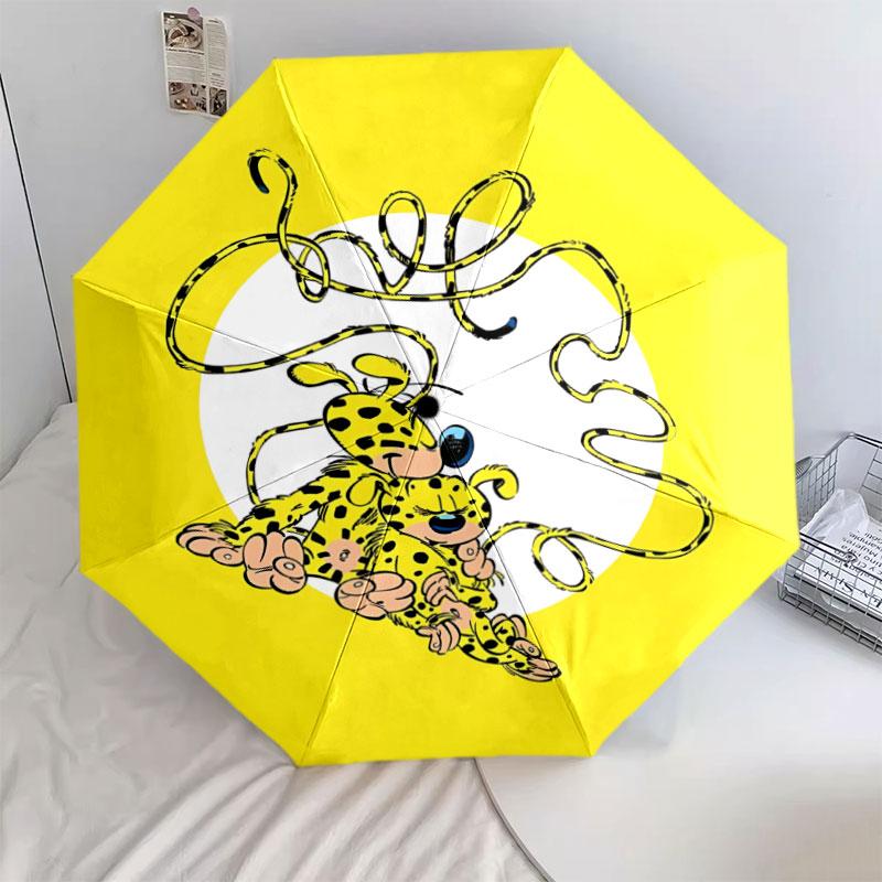 Зонт с рисунком Марсупилами, Новый Стиль, 1 шт., Автоматический Складной Зонт, Портативный Складной Дорожный Зонт, Уличный Зонт, Подарок на День Рождения