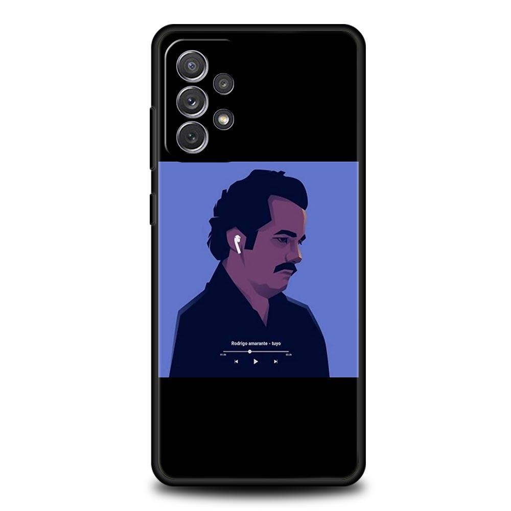 Narcos TV Series Pablo Escobar Case for Samsung A51 A71 A21S A12 A15 A25 A31 A41 A52 A32 A23 A33 A53 A73 A03S A05S A13 5G Cover