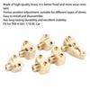 Brass RC Axle Mount Set for -6 G63 1Celsius10 Crawler