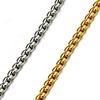 Classic Chain Necklace 60CM Long for Men Long Necklace 3 MM Wide Titanium Steel DIY Jewelry