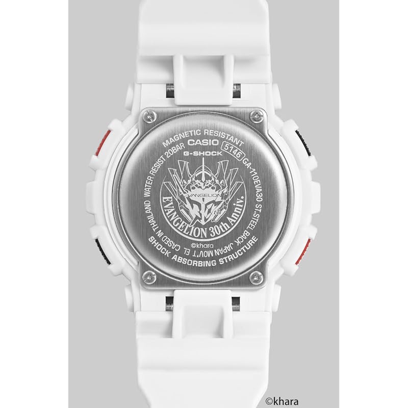 Casio G-Shock Модель в честь коллаборации с Evangelion GA-110EVA30-7AJR Мужские Фиолетовые Часы [Официальный Японский Продукт]