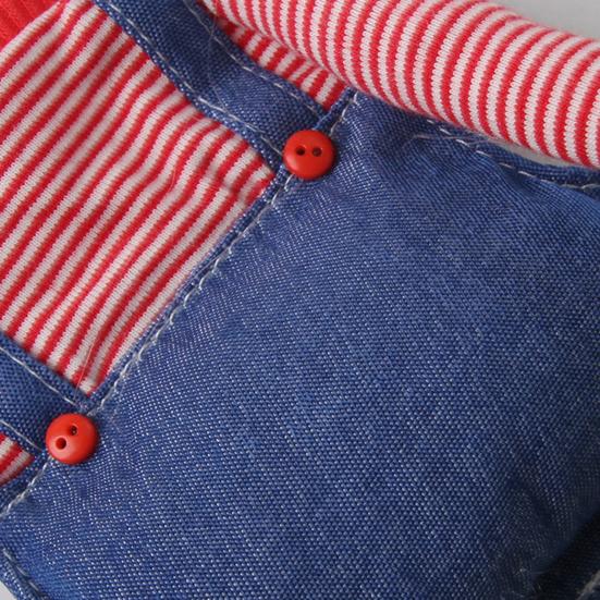 Одежда для попугая Птицы Веселый Косплей Наряд Полосатый Ромпер с Рукавом для Волнистого Попугая Кореллы Повседневная Носка Костюмные Вечеринки Переодевание