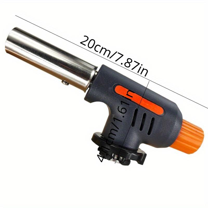 Automatic Ignition Baking Welding Tool Gas Torch Flamethrower Butane Burner for BBQ Camping Tool Outdoor Hiking Fire Flame Gun
