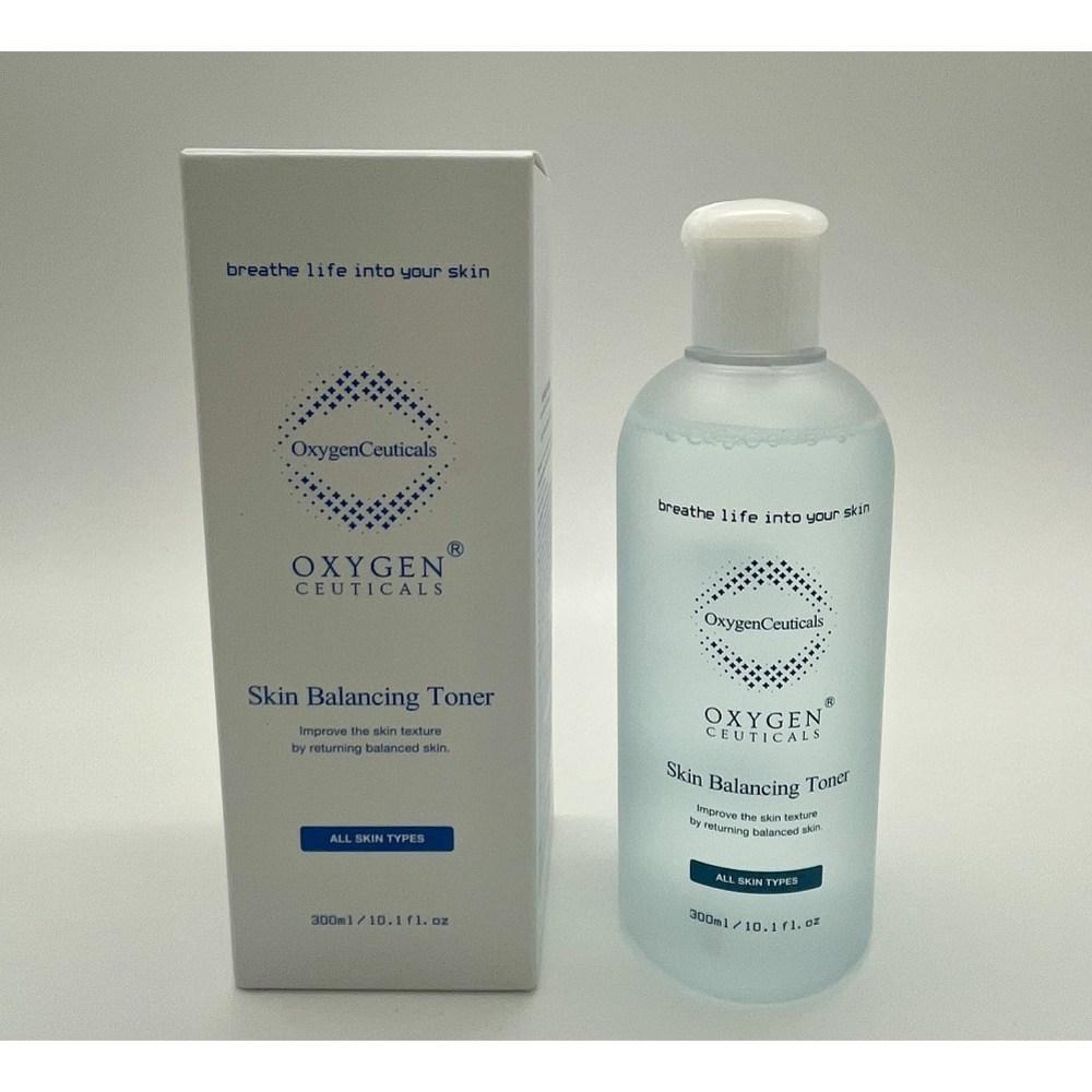 OxygenCeuticals OxygenCeuticals Skin Balancing Toner 300 мл Тоник с высоким содержанием влаги Доставка в тот же день Подарочная упаковка масок, 1 упаковка