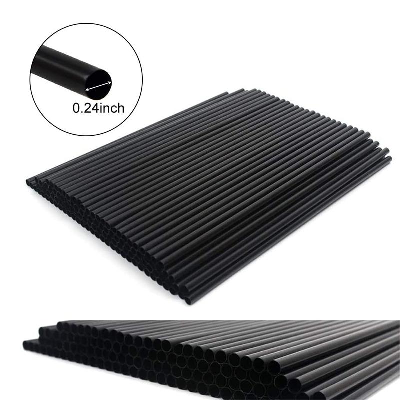 ABBY-500Pcs 10.3 Inches Bulk Disposable Drinking Straws, For Birthday Wedding Decorative Party Event Drinking Straws