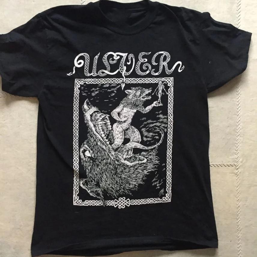 Новая Популярная Черная Футболка Группы Ulver Хлопок Полный Размер S-5XL Унисекс Футболка