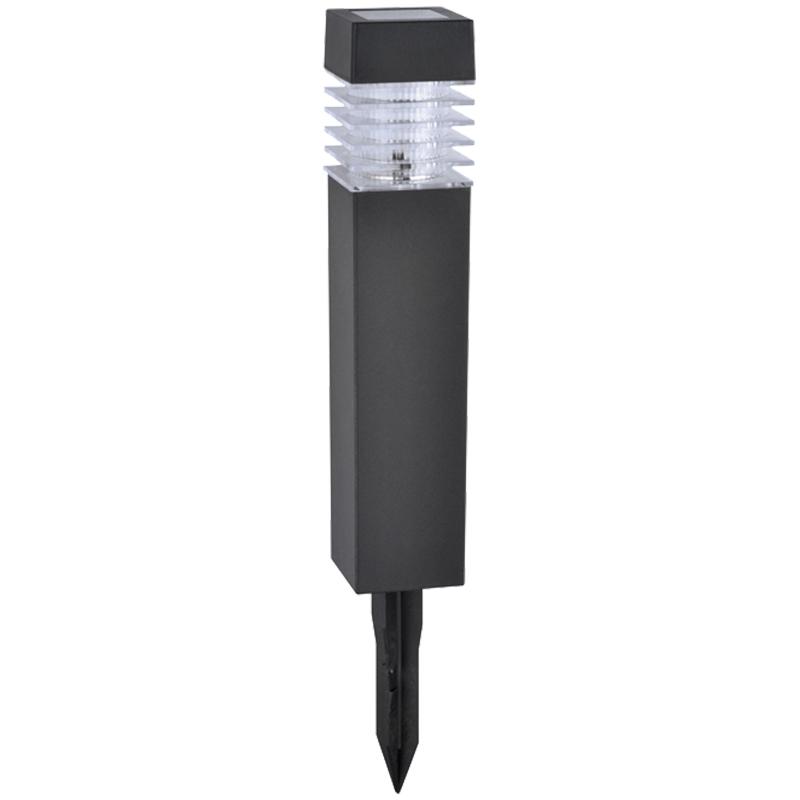 Solar Garden Lamp Led Post Martin 40Cm Black