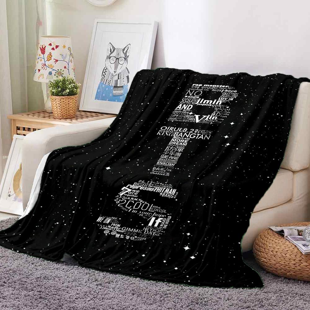 Space Guitar Flannel Blanket Throw Blanket Soft Warm Sofa Bed Camping home Decor Unique Christmas Gift C926475