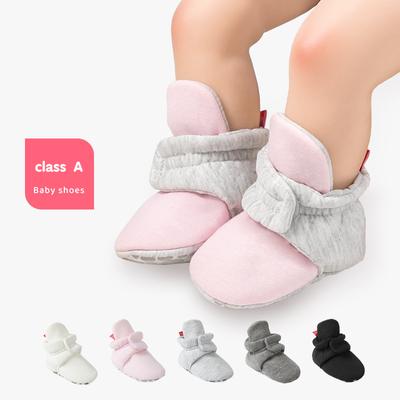 Прогулочная обувь для детей в возрасте 0–1 года. Детская обувь. Детская хлопковая обувь. Детская обувь, которая не спадает с обуви.